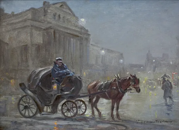 Czesław (I. Zygmuntowicz) Wasilewski, DOROŻKA PRZED TEATREM WIELKIM