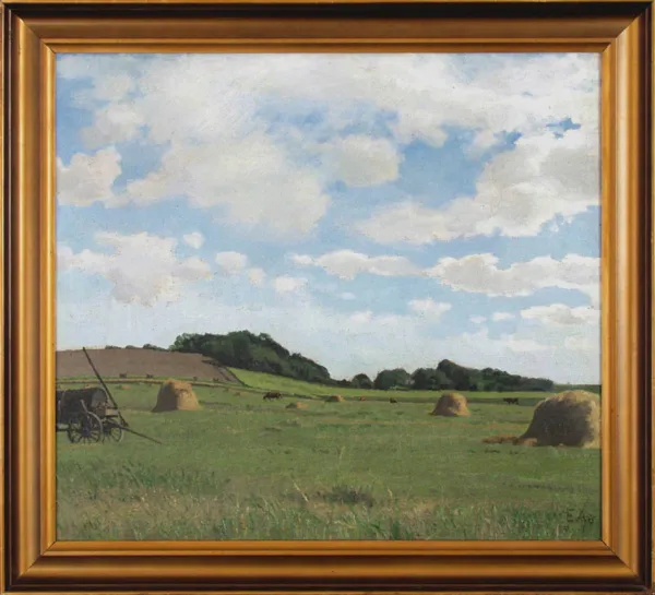 Egil Aagaard, Pejzaż ze snopkami