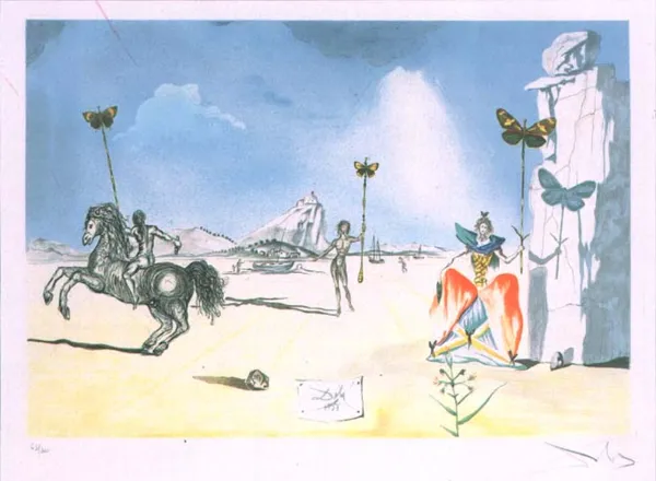 Salvador Dali, Motyle