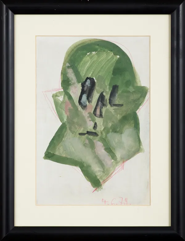 Jerzy Panek, Autoportret, 1979