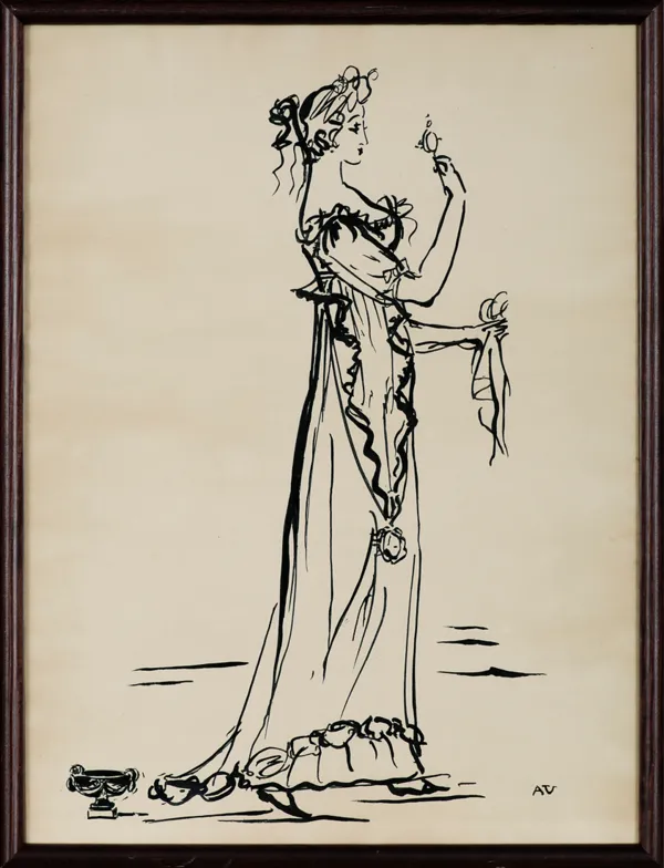 Antoni Uniechowski, Dama empirowa