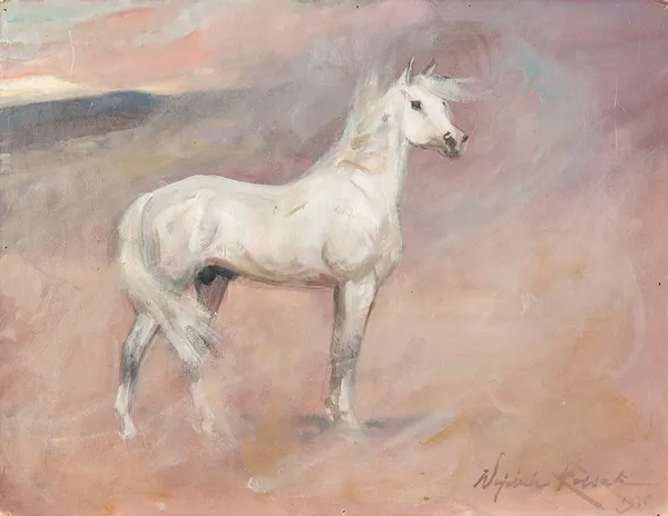 Wojciech Kossak, BIAŁY ARAB, 1926 (?)