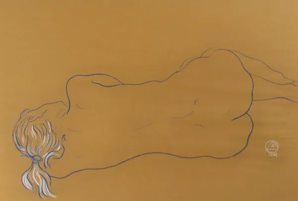 Andrzej Fogtt, Akt leżący tyłem