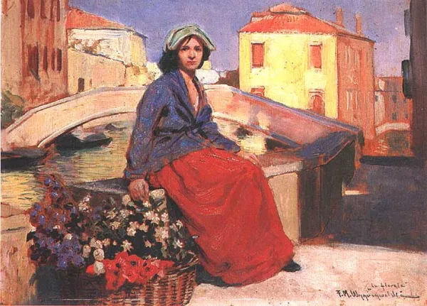 Feliks Michał Wygrzywalski, Kwiaciarka włoska - La fioraia