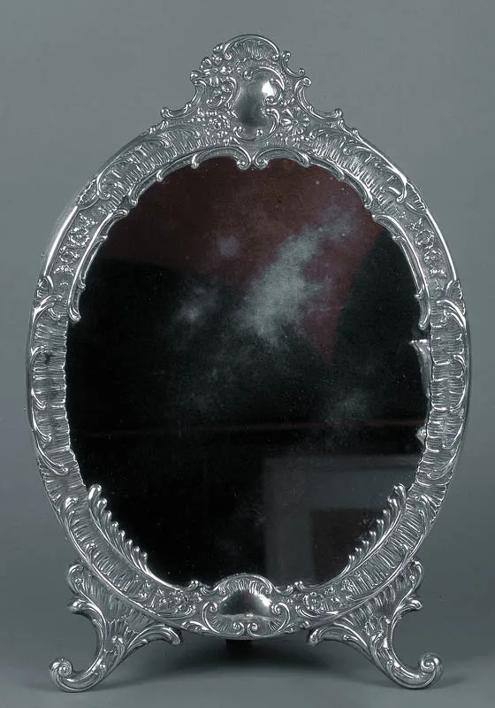 Autor nierozpoznany, Lustro stojące, toaletowe, ok. 1890