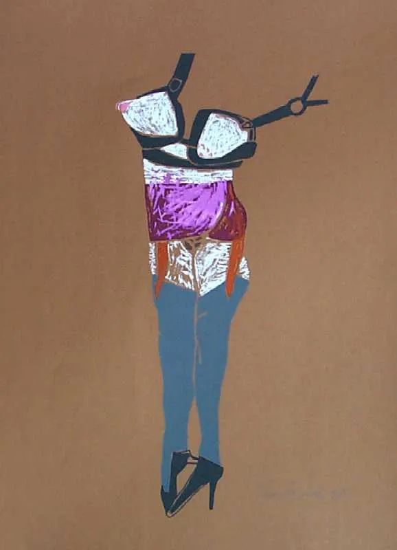 Teresa Pągowska, Kobieta w szarych pończochach, 1996