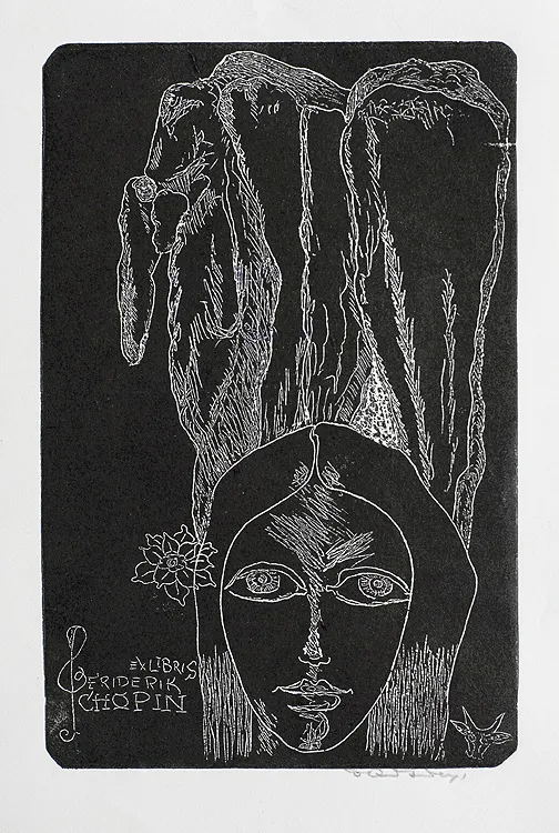 Stanisław Dawski, Ekslibris Fryderyka Chopina