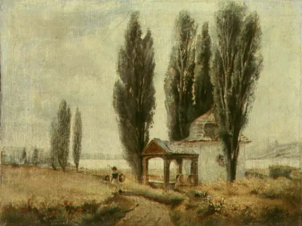 (?) Scheibe, Na polnej drodze