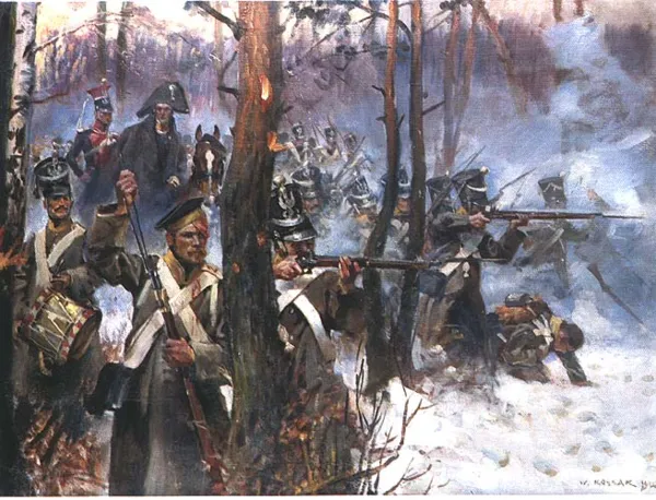 Wojciech Kossak, Olszynka Grochowska