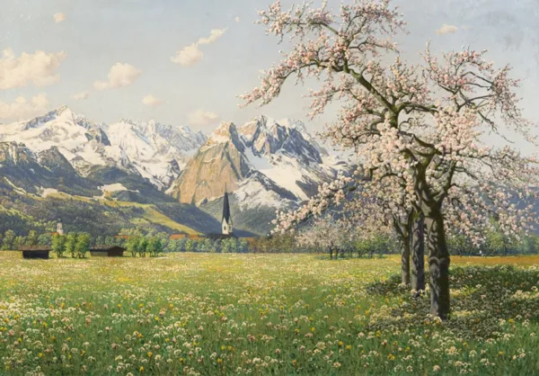 Philipp  Graf, WIOSNA W GARMISCH PARTENKIRCHEN