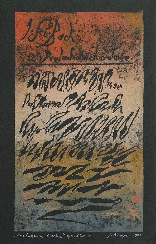 Janina Kraupe, Preludium Bacha, 1981