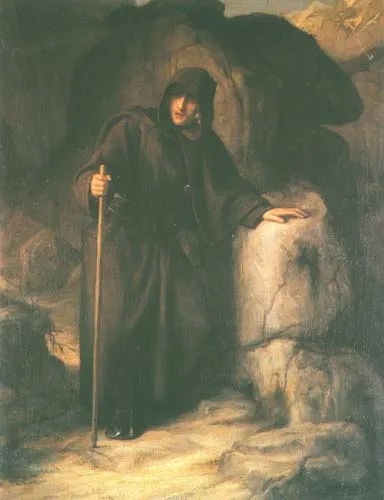 Autor nierozpoznany, Zbrojny mnich