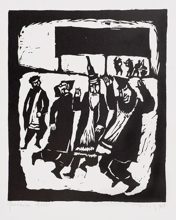 Jerzy Duda Gracz, Z cyklu Judaica, 1964