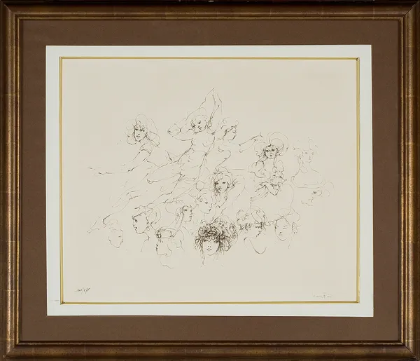 Leonor Fini, Scena figuralna