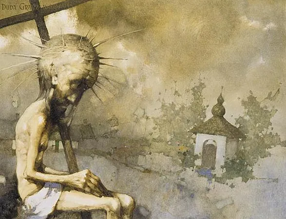 Jerzy Duda Gracz, Wieś Łosie, Gmina Karbowa  Autostop