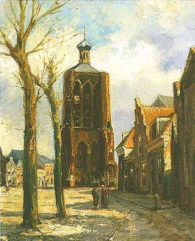 Johan Gerard Smits, Na miejskim placu