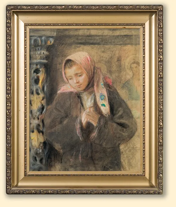 Teodor Axentowicz, Modlitwa