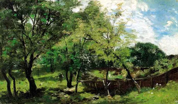 Władysław Aleksander Malecki, Pejzaż letni