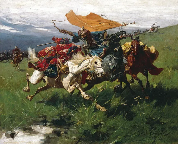 Józef Brandt, W pogoni