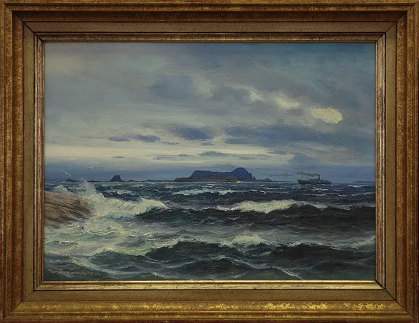 J. Retnas, PAROWIEC NA MORZU, 1903