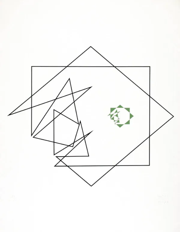 Max Bill, Construction en deux parties, 1934 