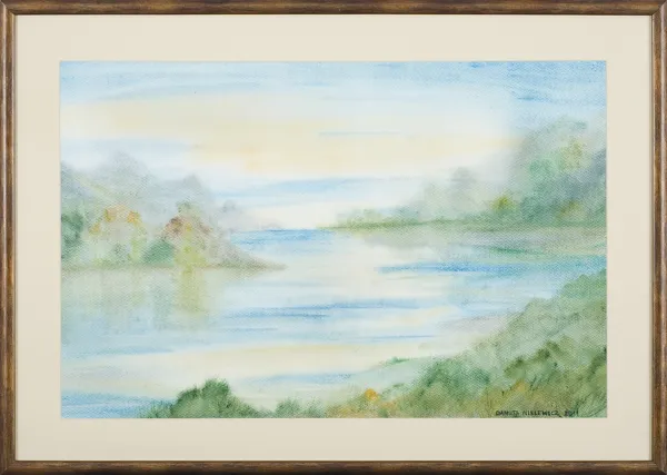 Danuta Niklewicz, Słoneczny pejzaż, 2011