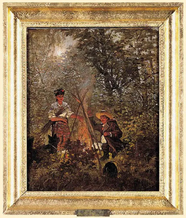 Stanisław Wolski, PRZY OGNISKU W LESIE