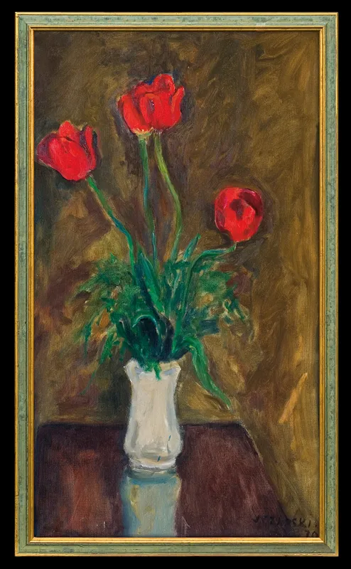 Józef Czapski, TULIPANY, 1970