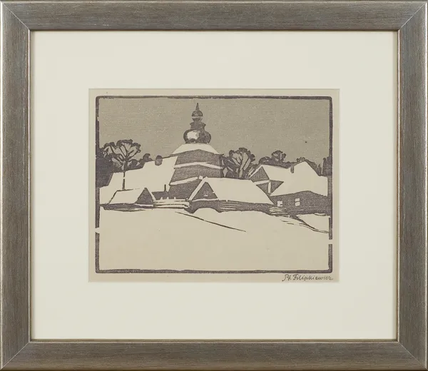 Stefan Filipkiewicz, Kościółek wiejski, przed 1914