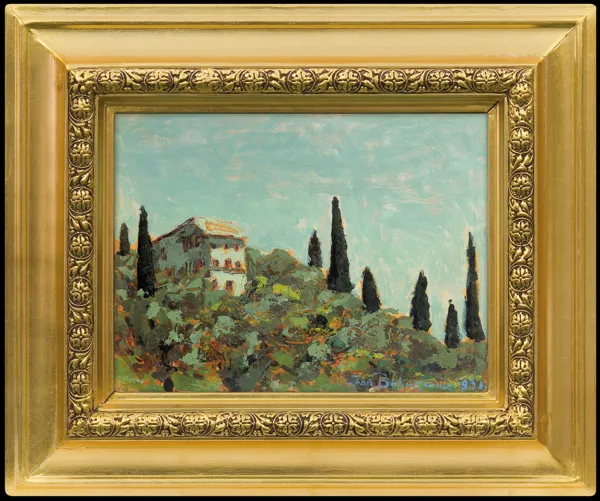 Jan Bohuszewicz, CYPRYSY NA STOKU PAGÓRKA, 1931