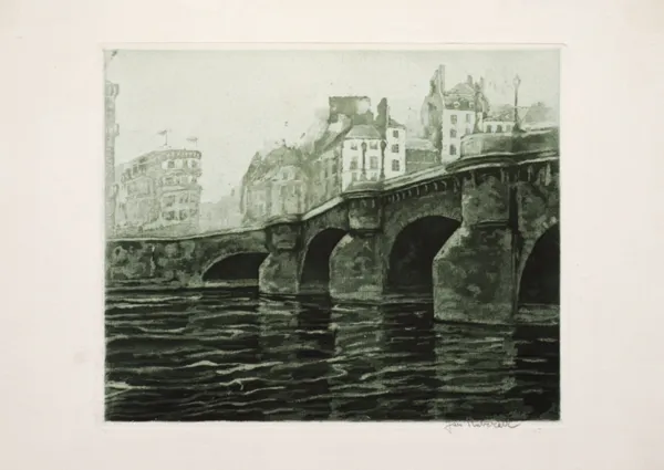 Jan Rubczak, Pont Neuf w Paryżu