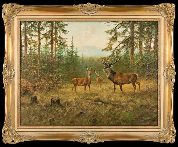 Georg (George) Majewicz, JELEŃ I ŁANIE