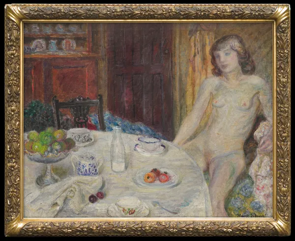 Marek Żuławski, AKT PRZY STOLE, ok. 1935/36