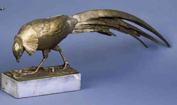 Edmund Gomansky, Egzotyczny ptak z jaszczurką