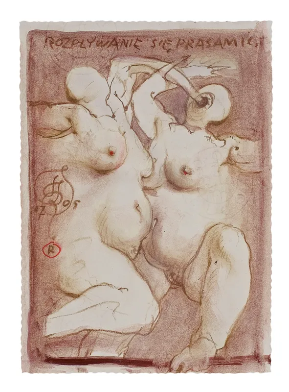 Franciszek Starowieyski, ROZPŁYWANIE SIĘ PRASAMIC, 2005