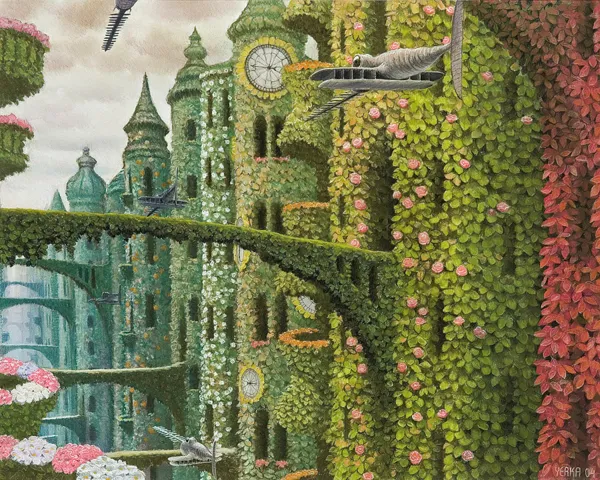 Jacek Yerka, ŻYWOPŁOTY, 2004 