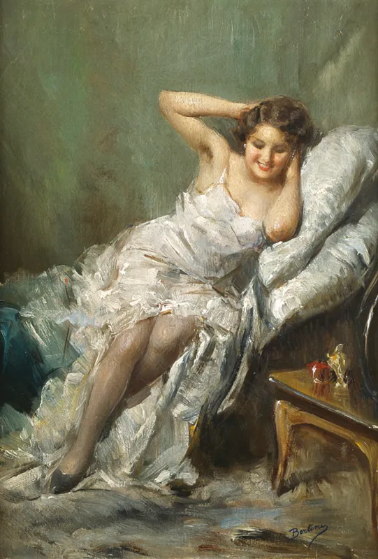 Dante Bertini, W buduarze, po 1930