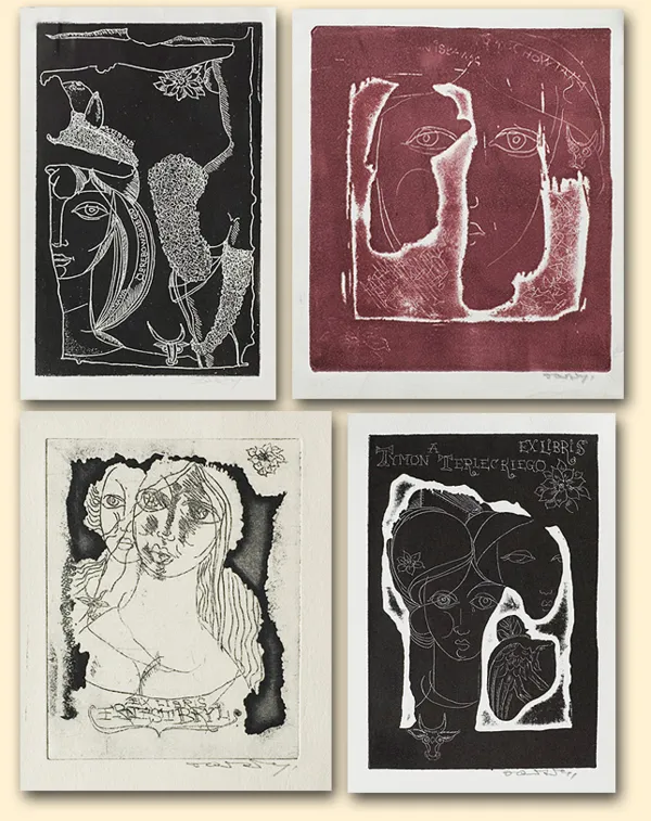 Stanisław Dawski, 4 Exlibrisy 