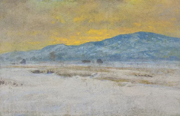 Jan Stanisławski, PEJZAŻ GÓRSKI, ok. 1900