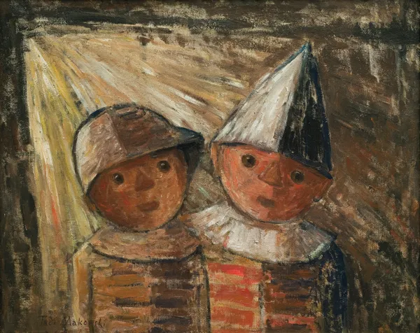 Tadeusz Makowski, DWOJE DZIECI, ok. 1930