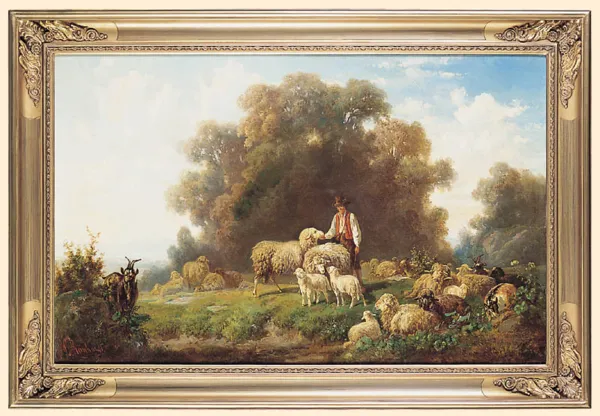 Louis Ludwig Reinhardt, PASTERZ ZE STADEM OWIEC 