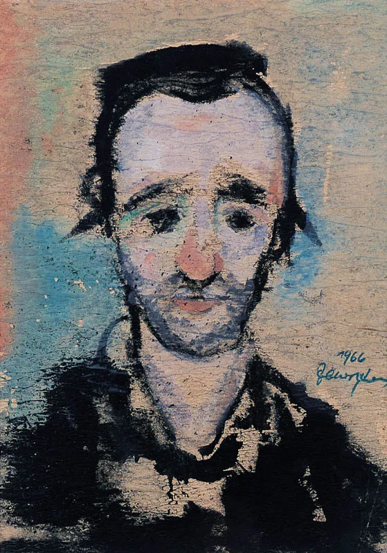 Józef Charyton, Głowa młodego Żyda, 1966