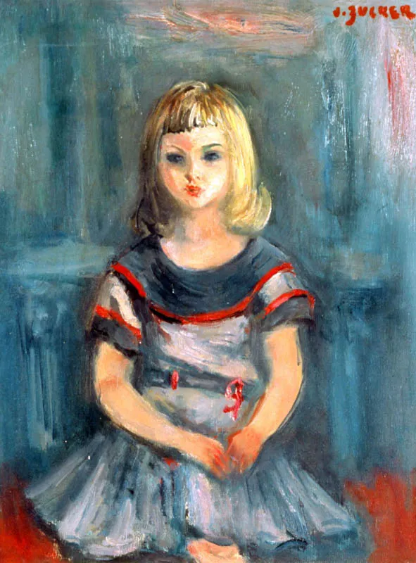 Jakub (Jacques) Zucker, Dziewczynka o blond włosach