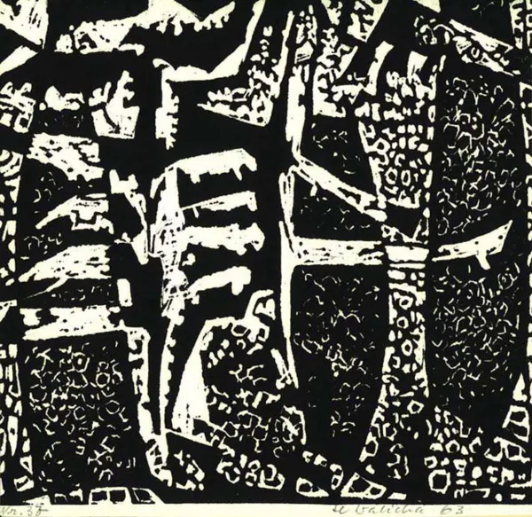 Helena Cygańska - Walicka, Kompozycja, 1963