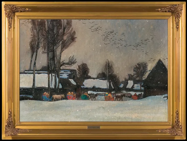 Stanisław Czajkowski, POWRÓT Z JARMARKU NA PODHALU, 1920-1930 