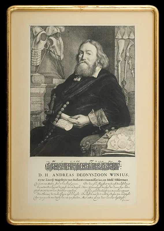 Cornelius Visscher, ANDREAS DEONYSZOON WINIUS, 1650