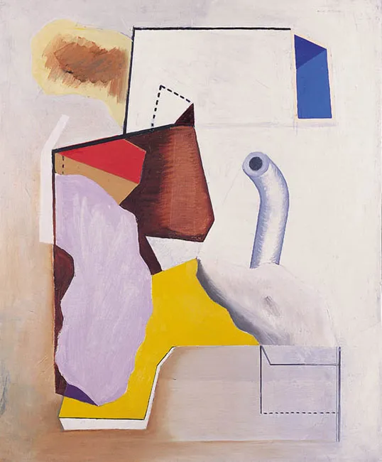 Stanisław Fijałkowski, KOMPOZYCJA Z CHMURAMI, 1958