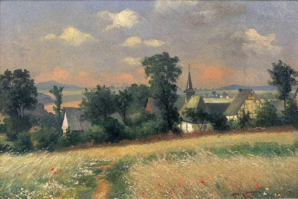 Paul Brandenburg, 69.Kwitnąca łąka koło wsi w Górach Eifel, ok. 189