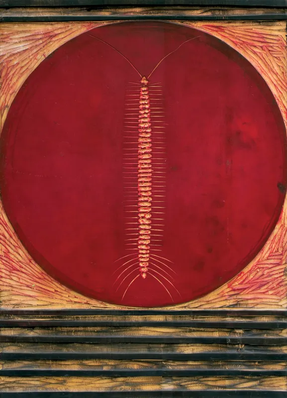 Stanisław  Wójtowicz, KOMPOZYCJA (DESKA DRZEWORYTNICZA)