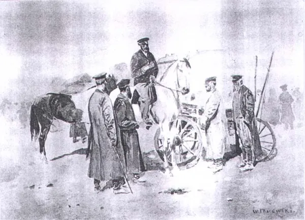 Wacław Tracewski, Targ na konie